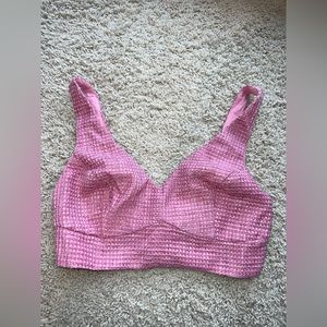 Pink Twill Showpo Top